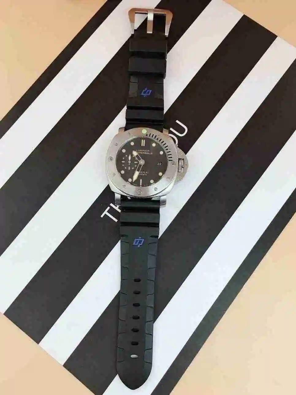 General Watches Panerai Peinahai Watch Men's Watch Paired with Original Fully Automatic Mechanical Movement Top Grade 316 Precision Steel Case with Mineral Super Strong Mirror Diameter 47mm KK05850 view 8