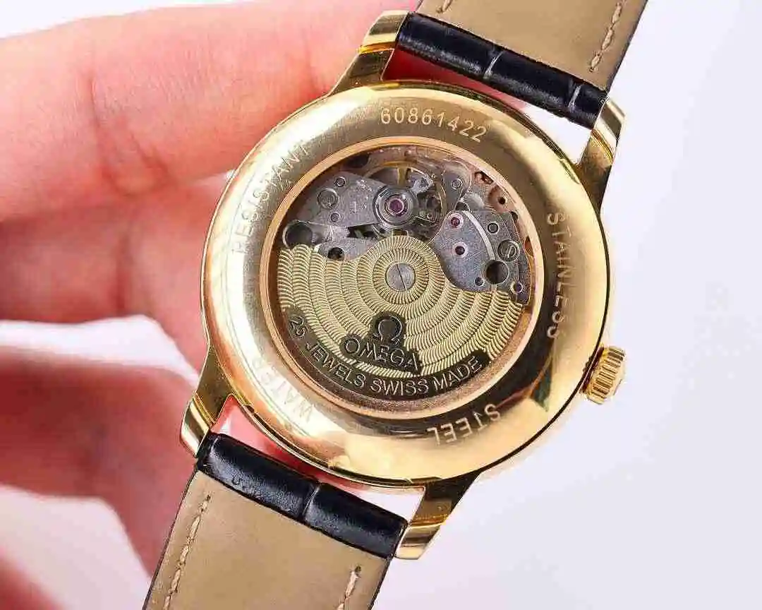 General Watches Omega Watch Men's Watch Paired with Original Fully Automatic Mechanical Movement Top Grade 316 Precision Steel Case with Mineral Super Strong Mirror Diameter 40mm kk07500 5 view 2