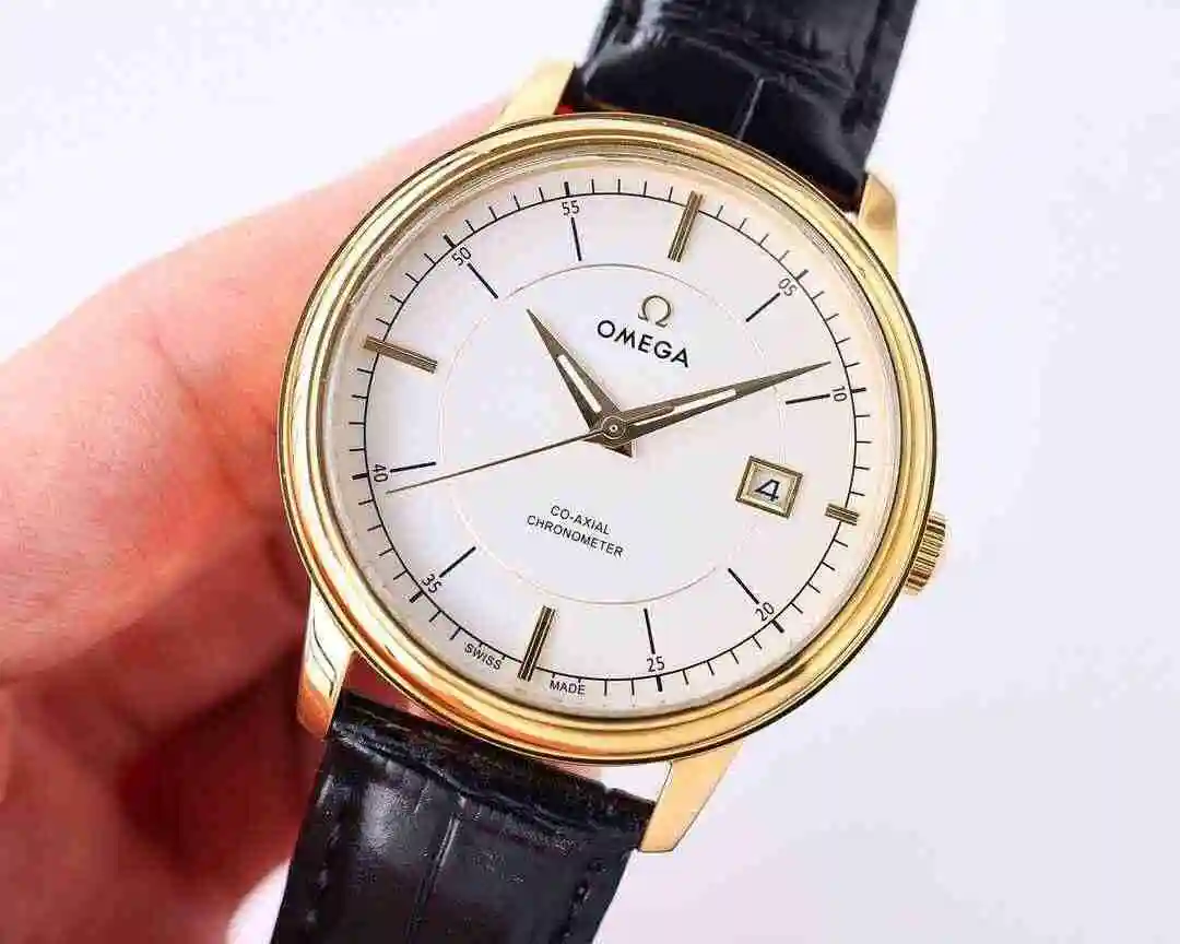 General Watches Omega Watch Men's Watch Paired with Original Fully Automatic Mechanical Movement Top Grade 316 Precision Steel Case with Mineral Super Strong Mirror Diameter 40mm kk07500 5 view 5