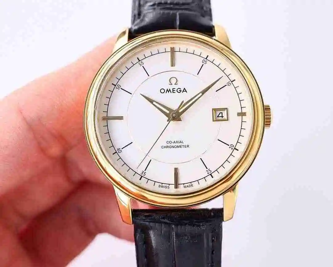 General Watches Omega Watch Men's Watch Paired with Original Fully Automatic Mechanical Movement Top Grade 316 Precision Steel Case with Mineral Super Strong Mirror Diameter 40mm kk07500 5 view 6