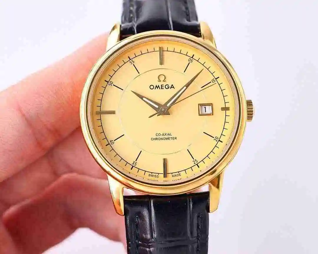 General Watches Omega Watch Men's Watch Paired with Original Fully Automatic Mechanical Movement Top Grade 316 Precision Steel Case with Mineral Super Strong Mirror Diameter 40mm kk07500 5 view 9