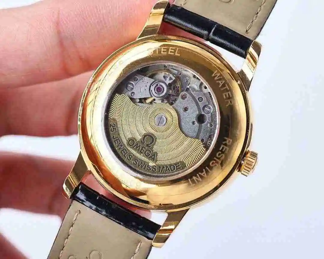 General Watches Omega Watch Men's Watch Paired with Original Fully Automatic Mechanical Movement Top Grade 316 Precision Steel Case with Mineral Super Strong Mirror Diameter 40mm kk07500 2 view 3