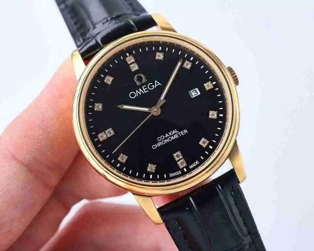 General Watches Omega Watch Men's Watch Paired with Original Fully Automatic Mechanical Movement Top Grade 316 Precision Steel Case with Mineral Super Strong Mirror Diameter 40mm kk07500 2 view 7