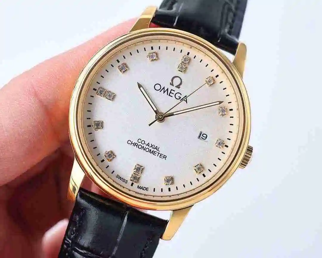 General Watches Omega Watch Men's Watch Paired with Original Fully Automatic Mechanical Movement Top Grade 316 Precision Steel Case with Mineral Super Strong Mirror Diameter 40mm kk07500 2 view 8