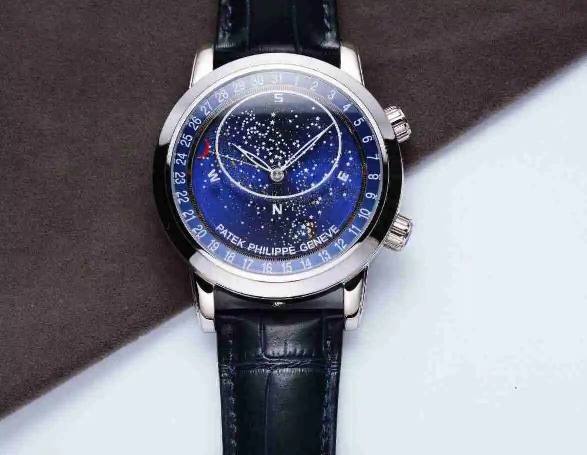 General Watches Patek Philippe Watch Men's Watch Paired with Original Fully Automatic Mechanical Movement Top Grade 316 Precision Steel Case Case with Mineral Super Strong Mirror Diameter 41mm kk09800 1 view 5