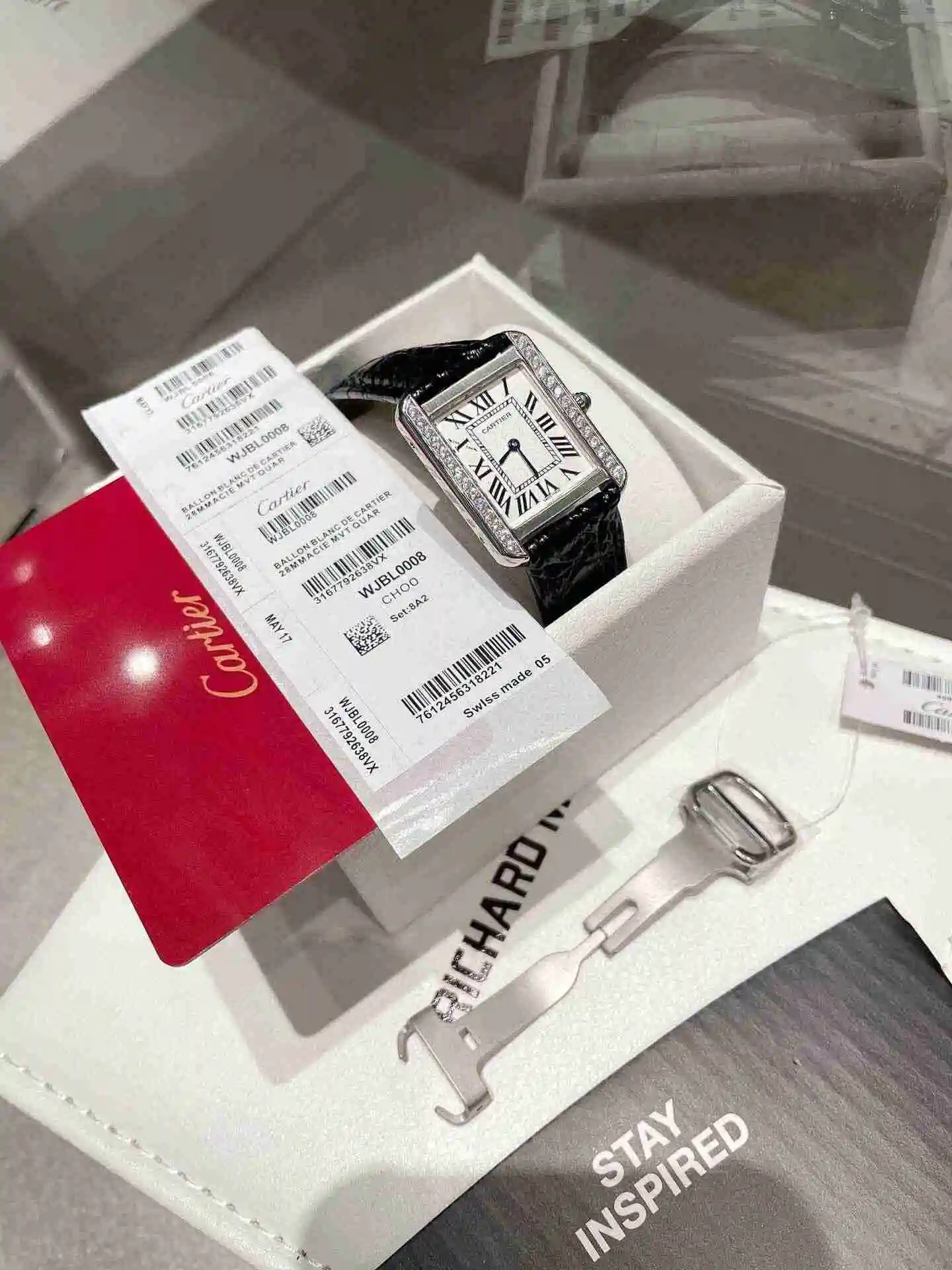 General Watches Cartier Watch Couple Watch Paired with Original Fully Automatic Mechanical Movement Top grade 316 Precision Steel Case Case with Mineral Super Strong Mirror Diameter 27MMX34MM KK03150 1 view 4