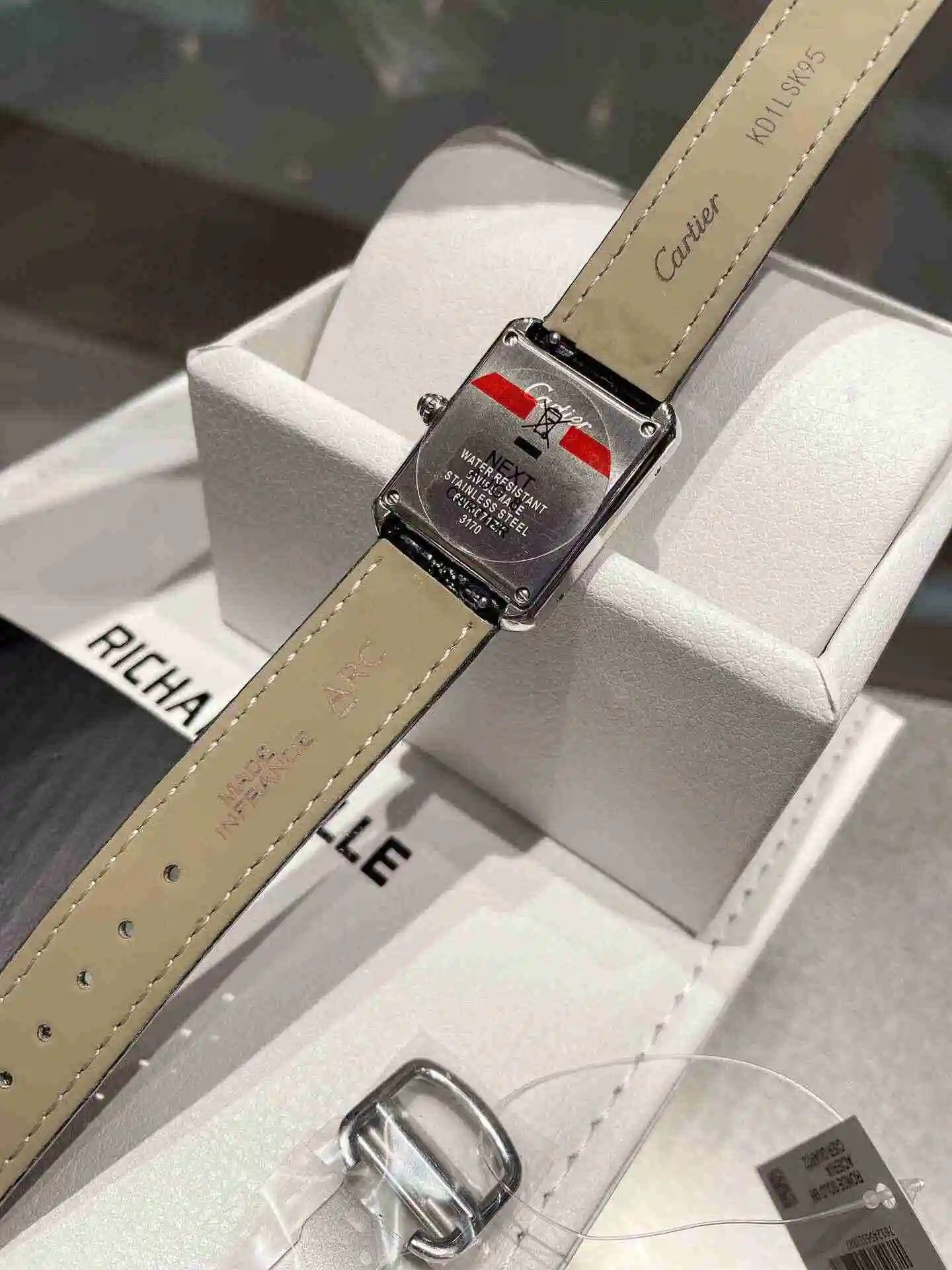 General Watches Cartier Watch Couple Watch Paired with Original Fully Automatic Mechanical Movement Top grade 316 Precision Steel Case Case with Mineral Super Strong Mirror Diameter 27MMX34MM KK03150 1 view 7