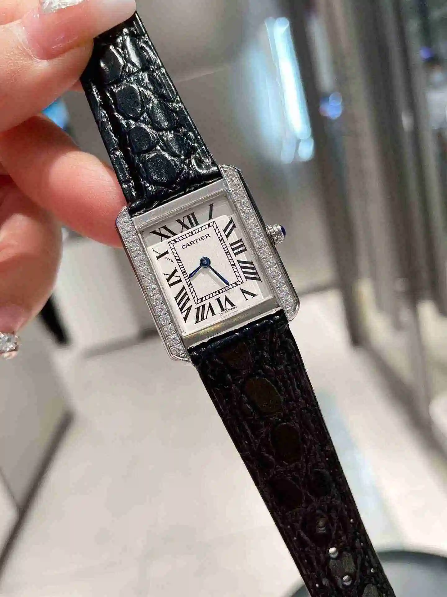 General Watches Cartier Watch Couple Watch Paired with Original Fully Automatic Mechanical Movement Top grade 316 Precision Steel Case Case with Mineral Super Strong Mirror Diameter 27MMX34MM KK03150 1 view 8