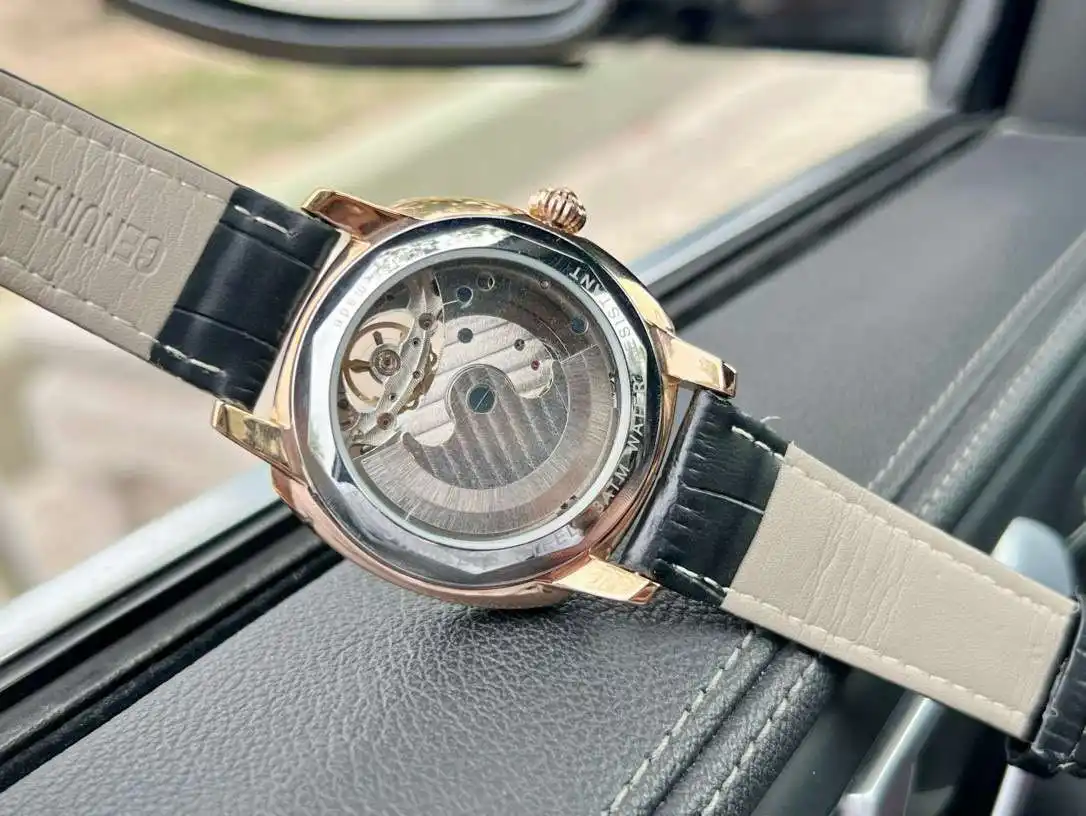 General Watches Watch, men's watch with original fully automatic mechanical movement, top-grade 316 stainless steel case and strap, mineral super mirror, diameter 44cm KK04550 view 3