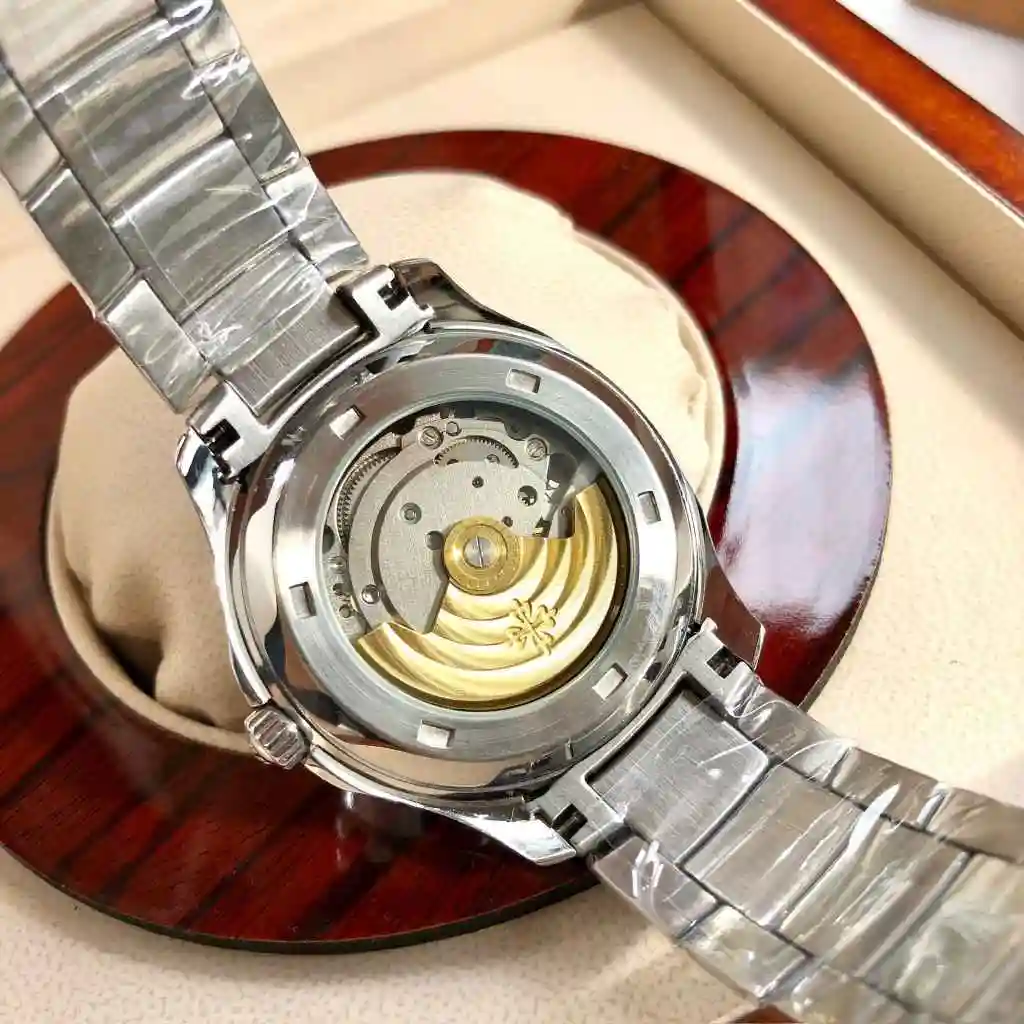 General Watches Advanced Custom Edition New Patek Philippe Watch Men's Watch with Original Fully Automatic Mechanical Movement Top grade 316 Precision Steel Case Watch Band Mineral Super Strong Mirror Diameter 42mm D view 5