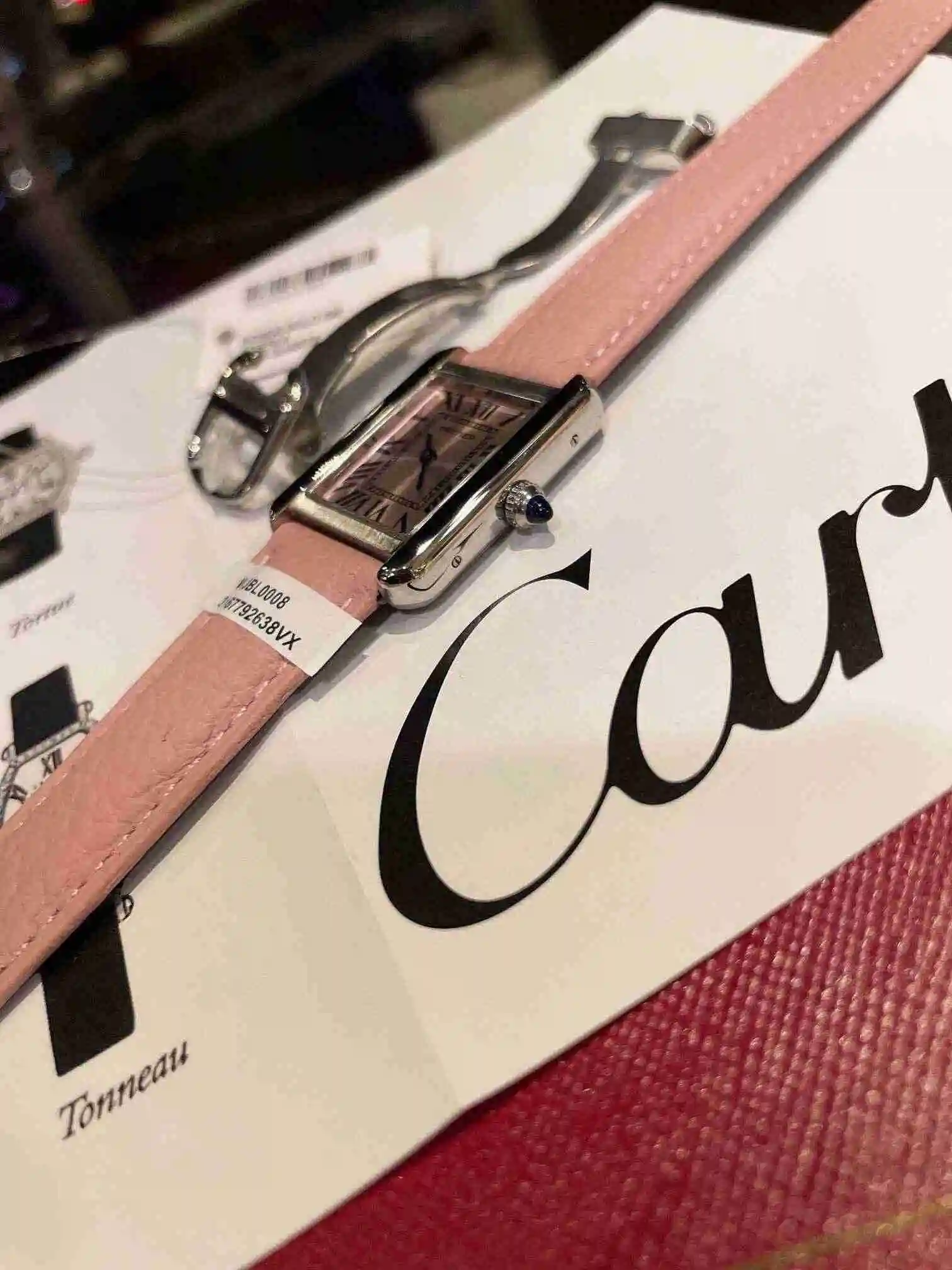 General Watches Cartier Watch Couple Pairing with Original Fully Automatic Mechanical Movement Top Grade 316 Precision Steel Case with Mineral Super Strong Mirror Diameter Male 34mmX27mm KK03450 view 3
