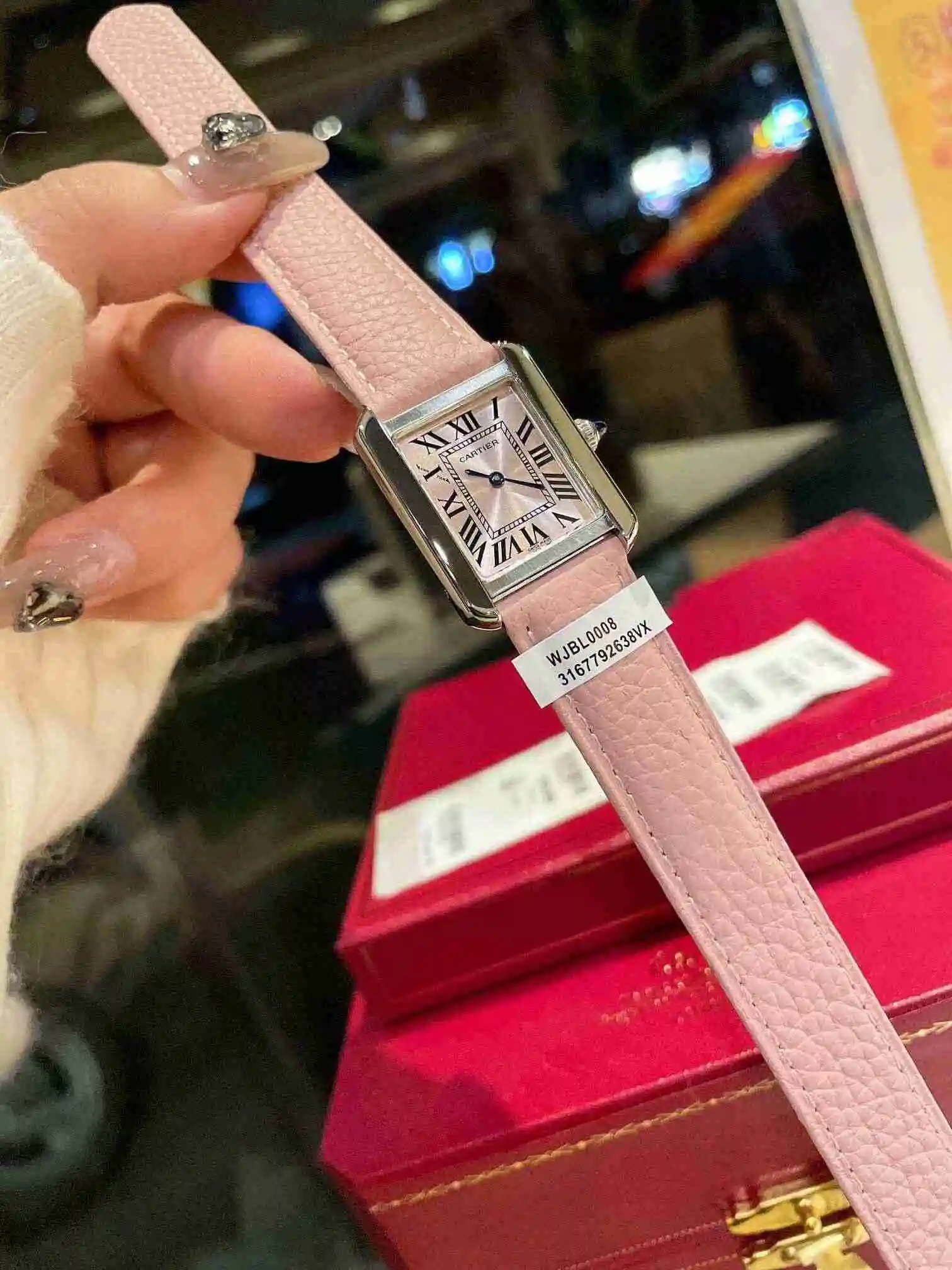 General Watches Cartier Watch Couple Pairing with Original Fully Automatic Mechanical Movement Top Grade 316 Precision Steel Case with Mineral Super Strong Mirror Diameter Male 34mmX27mm KK03450 view 5