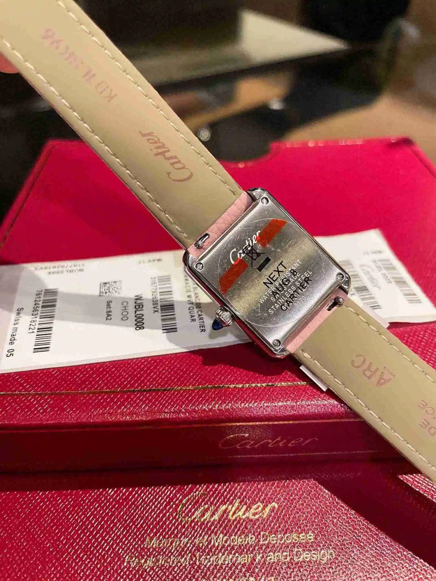 General Watches Cartier Watch Couple Pairing with Original Fully Automatic Mechanical Movement Top Grade 316 Precision Steel Case with Mineral Super Strong Mirror Diameter Male 34mmX27mm KK03450 view 6