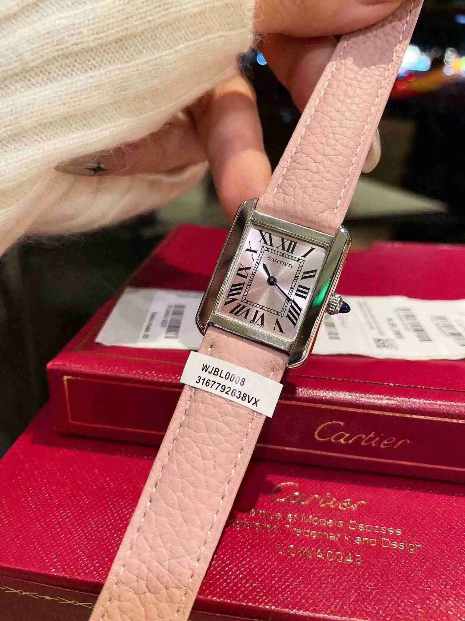 General Watches Cartier Watch Couple Pairing with Original Fully Automatic Mechanical Movement Top Grade 316 Precision Steel Case with Mineral Super Strong Mirror Diameter Male 34mmX27mm KK03450 view 7