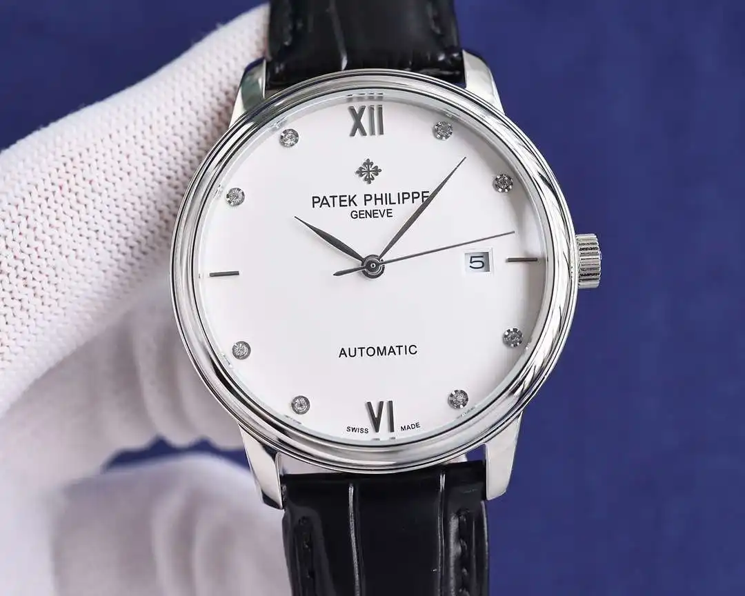 General Watches Patek Philippe white 750 gold 800 Watch view 6