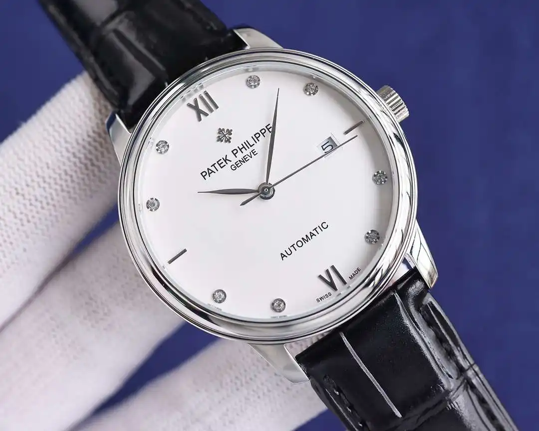 General Watches Patek Philippe white 750 gold 800 Watch view 7