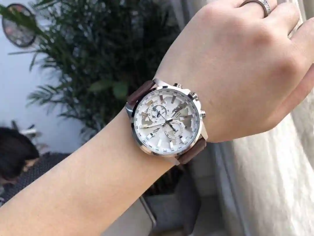 General Watches Casio watch for men with original fully automatic mechanical movement, top grade 316 precision steel case with mineral super strong mirror diameter 40mm KK02250 view 3