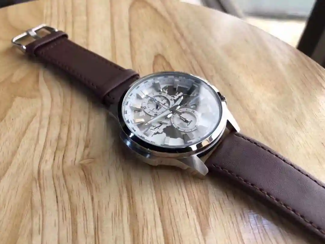 General Watches Casio watch for men with original fully automatic mechanical movement, top grade 316 precision steel case with mineral super strong mirror diameter 40mm KK02250 view 4