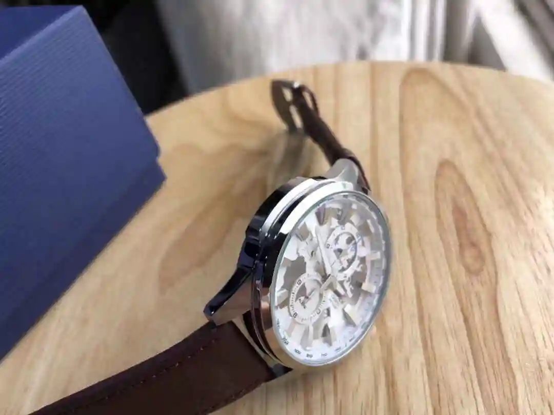 General Watches Casio watch for men with original fully automatic mechanical movement, top grade 316 precision steel case with mineral super strong mirror diameter 40mm KK02250 view 6