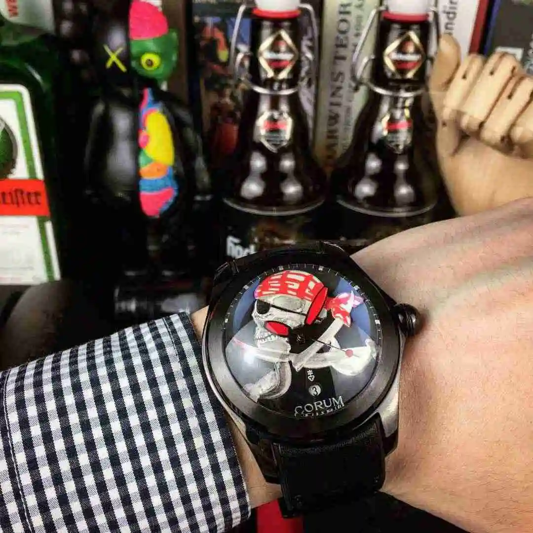 General Watches Kunlun White 400 Rose Black 420 Watch view 4