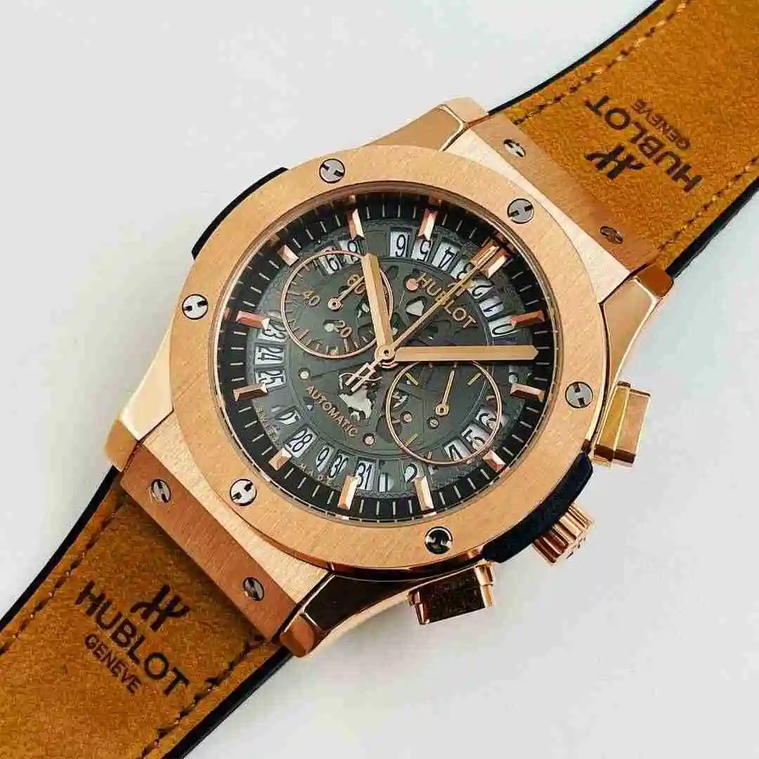 General Watches HUBLOT UBO Watch Men's Watch Paired with Original Fully Automatic Mechanical Movement Top Grade 316 Precision Steel Case with Mineral Super Strong Mirror Diameter 42mm KK03850 view 8