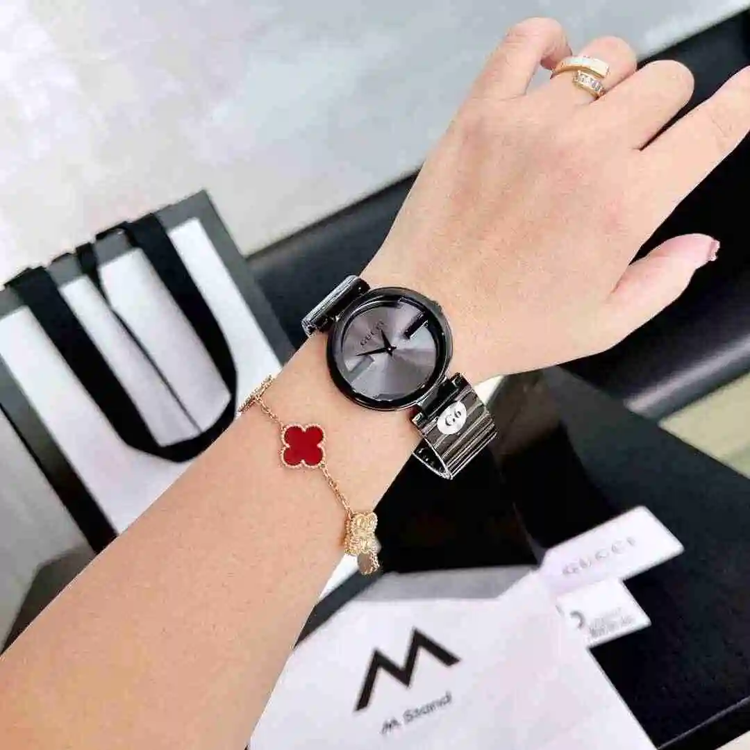General Watches GUCCI Gucci Watch Women's Watch Paired with Original Fully Automatic Mechanical Movement Top Grade 316 Precision Steel Case with Mineral Super Strong Mirror Diameter 37mm KK03450 1 view 3