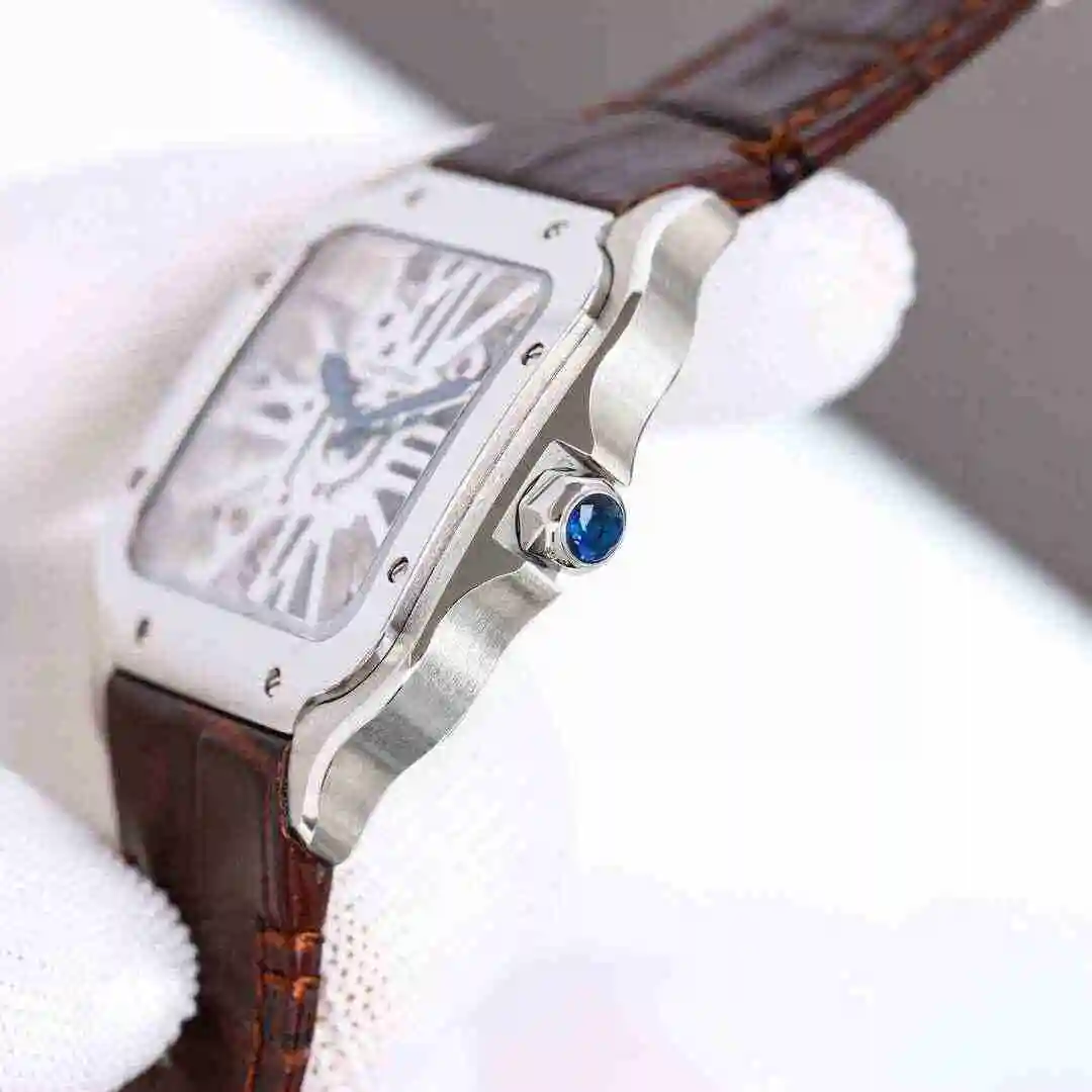 General Watches Cartier Watch Men's Watch Paired with Original Fully Automatic Mechanical Movement Top Grade 316 Precision Steel Case with Mineral Super Strong Mirror Diameter 40mm KK012500 view 4