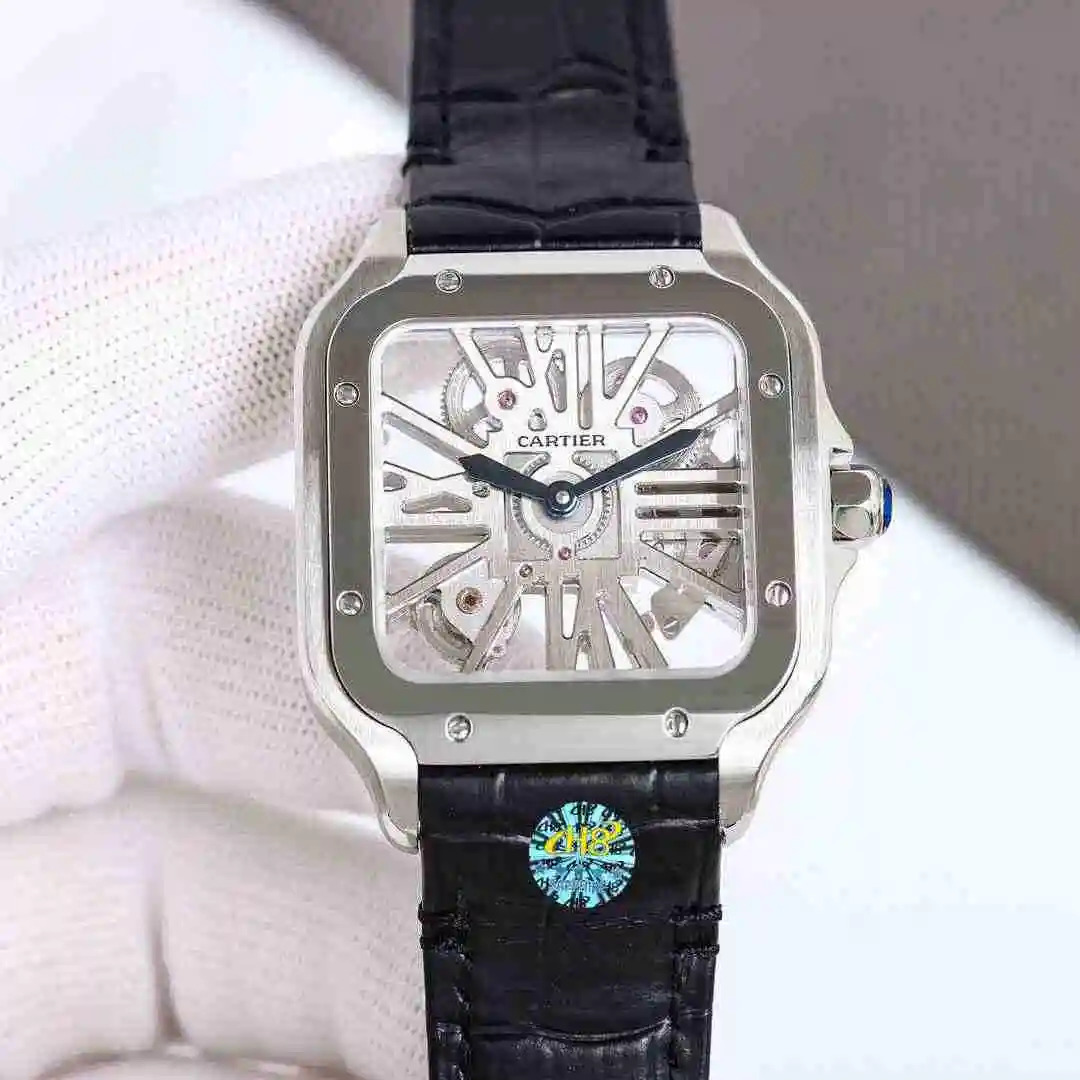 General Watches Cartier Watch Men's Watch Paired with Original Fully Automatic Mechanical Movement Top Grade 316 Precision Steel Case with Mineral Super Strong Mirror Diameter 40mm KK012500 view 7