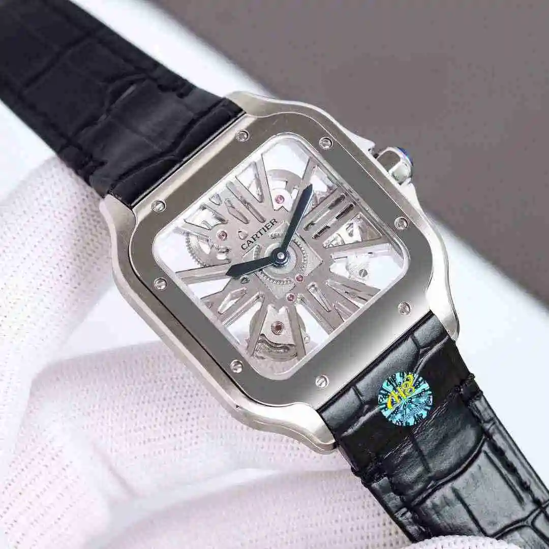 General Watches Cartier Watch Men's Watch Paired with Original Fully Automatic Mechanical Movement Top Grade 316 Precision Steel Case with Mineral Super Strong Mirror Diameter 40mm KK012500 view 8