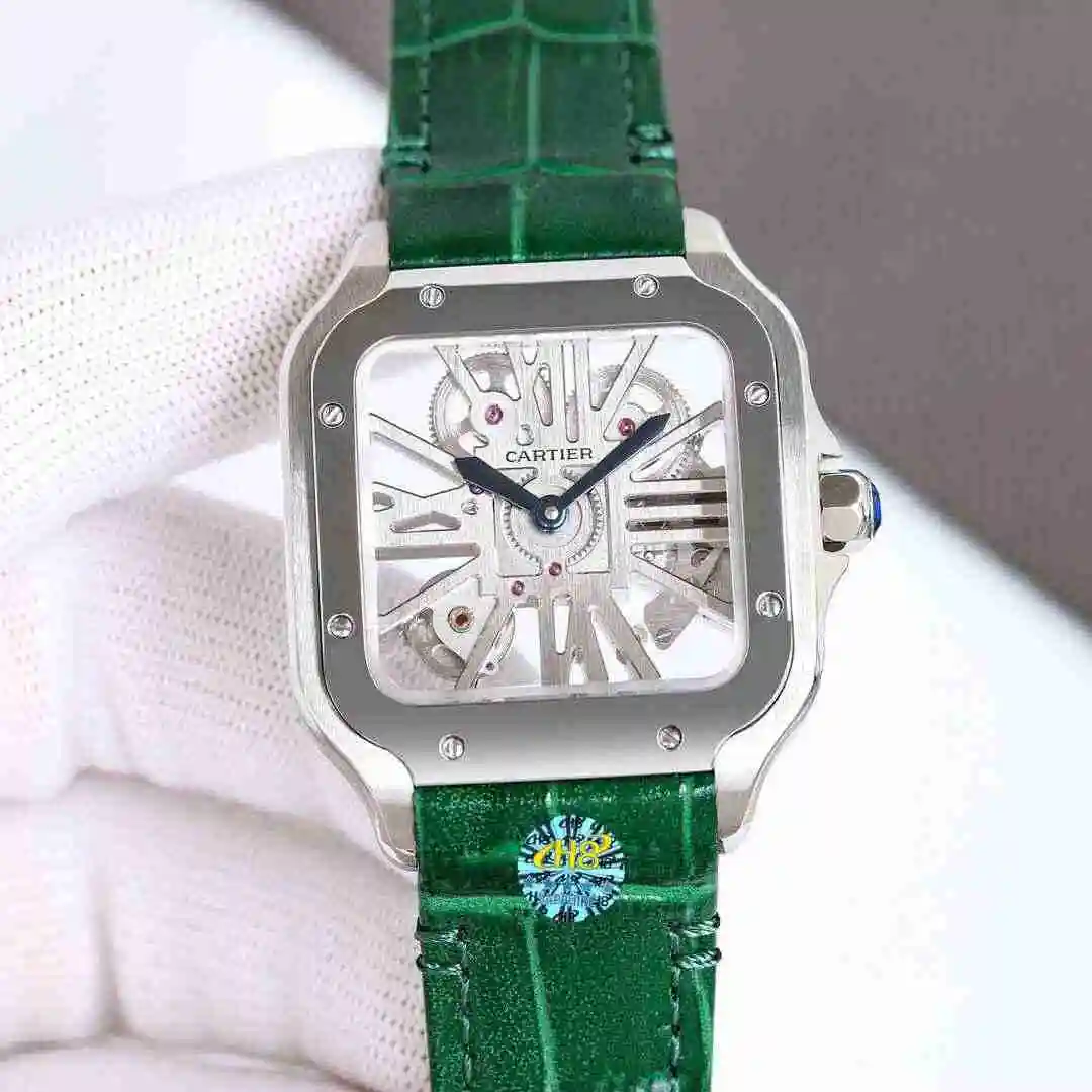 General Watches Cartier Watch Men's Watch Paired with Original Fully Automatic Mechanical Movement Top Grade 316 Precision Steel Case with Mineral Super Strong Mirror Diameter 40mm KK012500 view 9