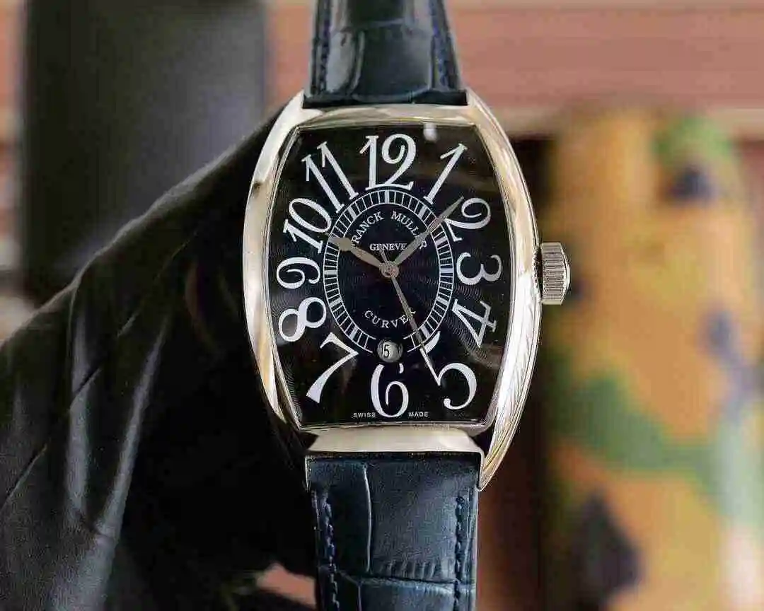 General Watches Franck Muller Frank Watch Men's Watch Paired with Original Fully Automatic Mechanical Movement Top Grade 316 Precision Steel Case with Mineral Super Strong Mirror Diameter 554213mm KK04850 1 view 2