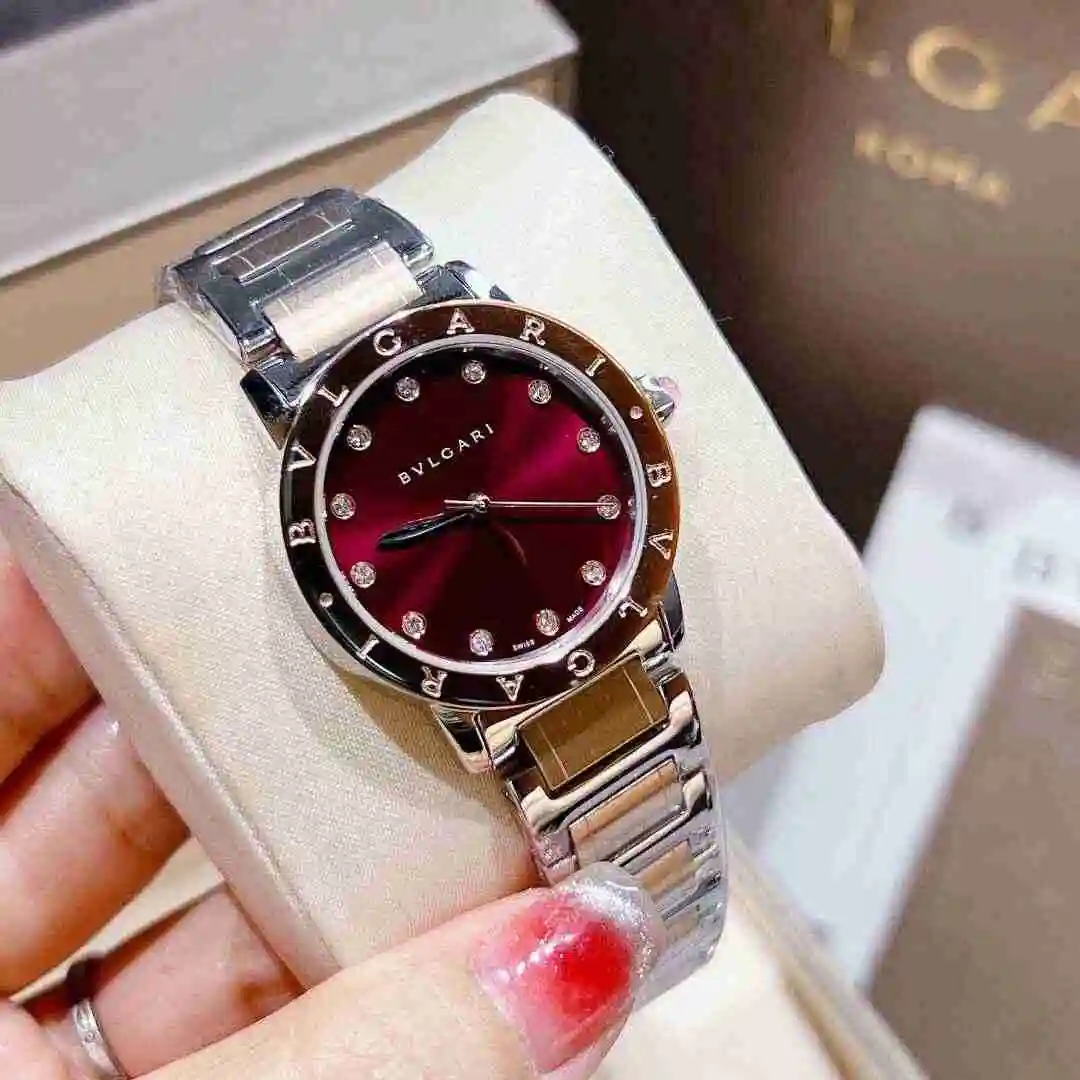 General Watches Bvlgari Bulgari Watch Women's Watch Paired with Original Fully Automatic Mechanical Movement Top Grade 316 Precision Steel Case with Mineral Super Strong Mirror Diameter 33mm kk02700 1 view 7