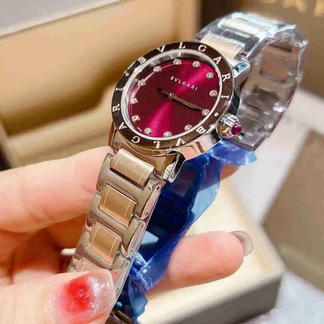 General Watches Bvlgari Bulgari Watch Women's Watch Paired with Original Fully Automatic Mechanical Movement Top Grade 316 Precision Steel Case with Mineral Super Strong Mirror Diameter 33mm kk02700 1 view 8