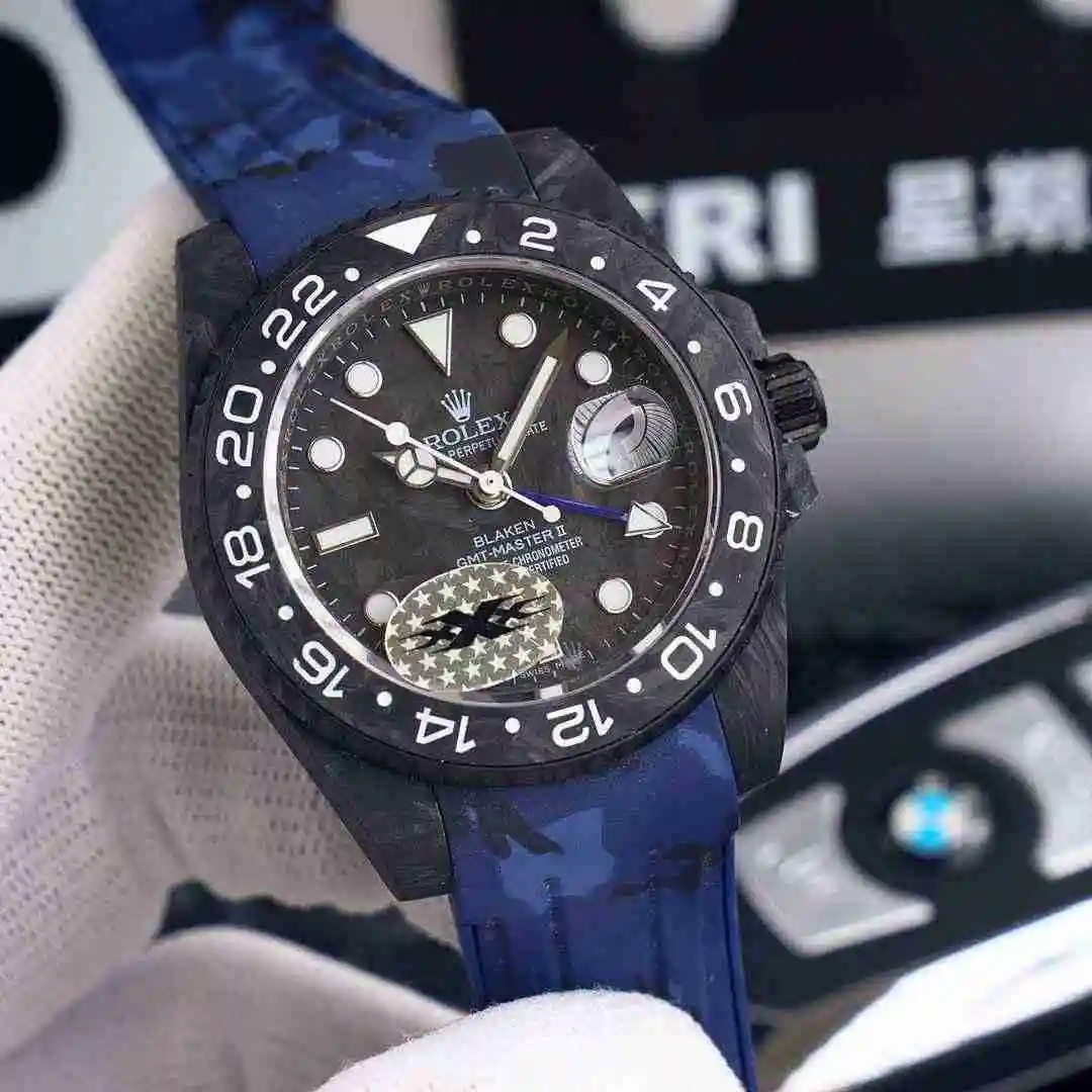 General Watches Full Carbon Fiber GMT Watch view 6