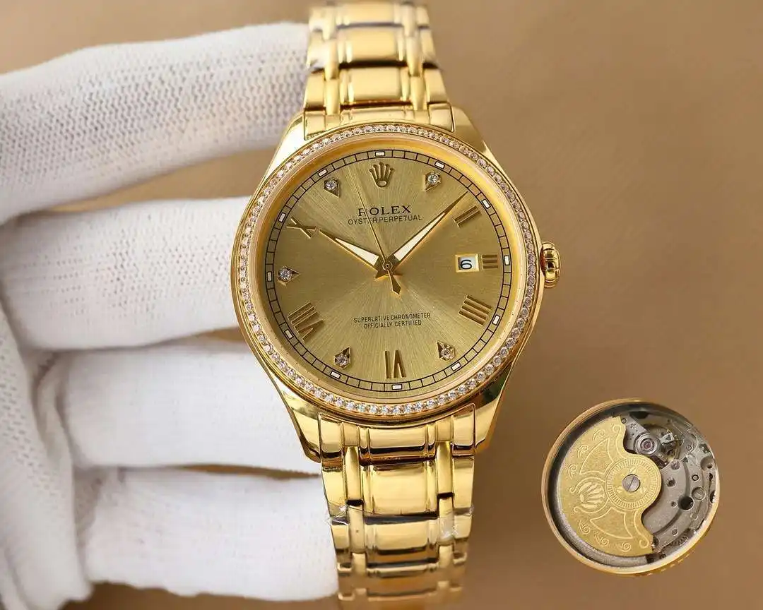 General Watches Watch, men's watch with original fully automatic mechanical movement, top-grade 316 stainless steel case and strap, mineral super mirror, diameter 40cm KK08250 1 view 5