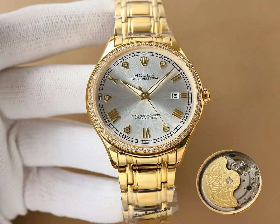 General Watches Watch, men's watch with original fully automatic mechanical movement, top-grade 316 stainless steel case and strap, mineral super mirror, diameter 40cm KK08250 1 view 6