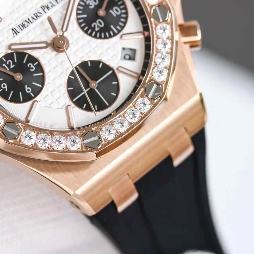 General Watches Audemars Piguet Aibi Royal Watch Women's Watch Paired with Original Fully Automatic Mechanical Movement Top Grade 316 Precision Steel Case with Mineral Super Strong Mirror Diameter 37mm kk view 6