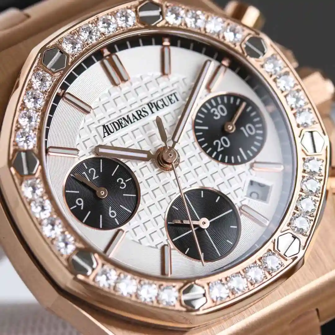 General Watches Audemars Piguet Aibi Royal Watch Women's Watch Paired with Original Fully Automatic Mechanical Movement Top Grade 316 Precision Steel Case with Mineral Super Strong Mirror Diameter 37mm kk view 7