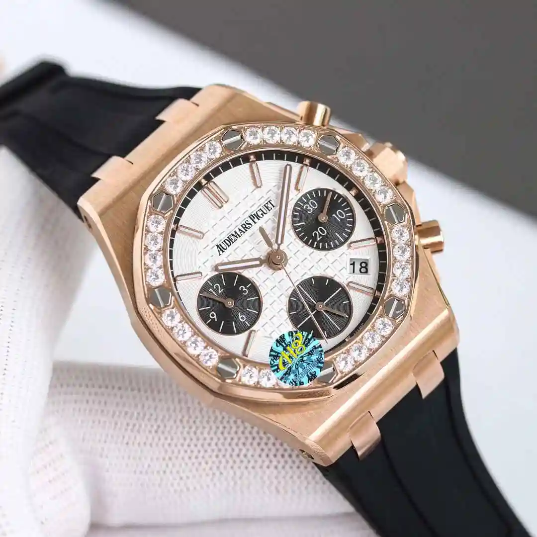 General Watches Audemars Piguet Aibi Royal Watch Women's Watch Paired with Original Fully Automatic Mechanical Movement Top Grade 316 Precision Steel Case with Mineral Super Strong Mirror Diameter 37mm kk view 8