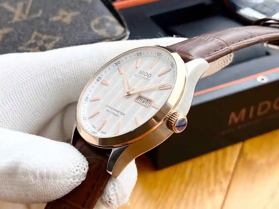 General Watches Mido MIDO watch for men with original fully automatic mechanical movement, top grade 316 precision steel case with mineral super strong mirror diameter 40mm KK03350 view 4