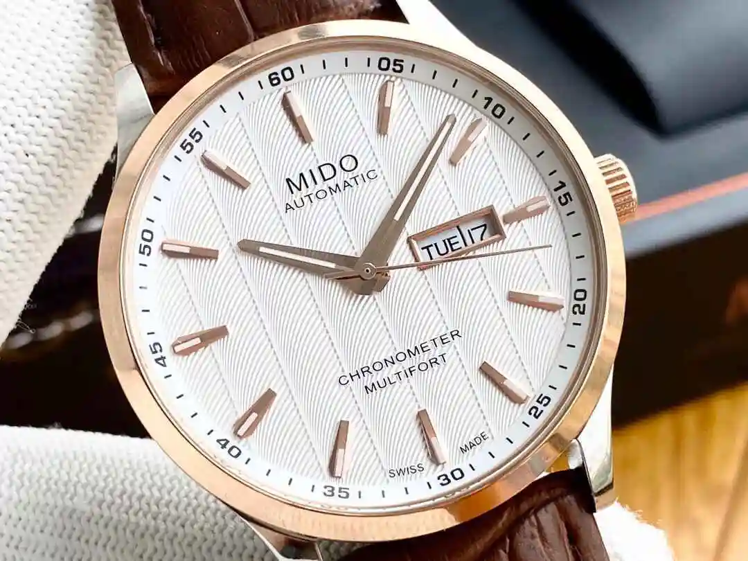 General Watches Mido MIDO watch for men with original fully automatic mechanical movement, top grade 316 precision steel case with mineral super strong mirror diameter 40mm KK03350 view 7