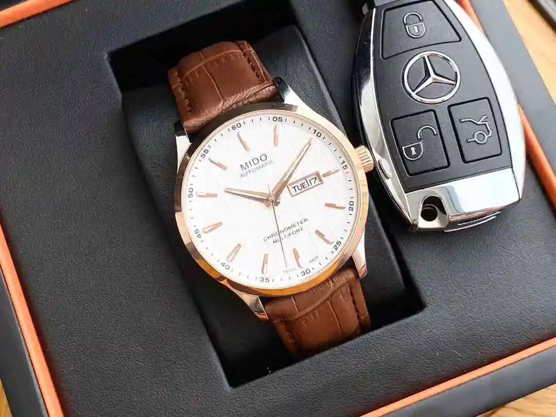 General Watches Mido MIDO watch for men with original fully automatic mechanical movement, top grade 316 precision steel case with mineral super strong mirror diameter 40mm KK03350 view 9
