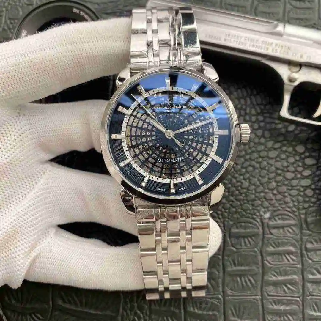 General Watches Vacheron Constantin Jiangshi Dandun White 400 Gold 420 Steel+20 Watch view 6