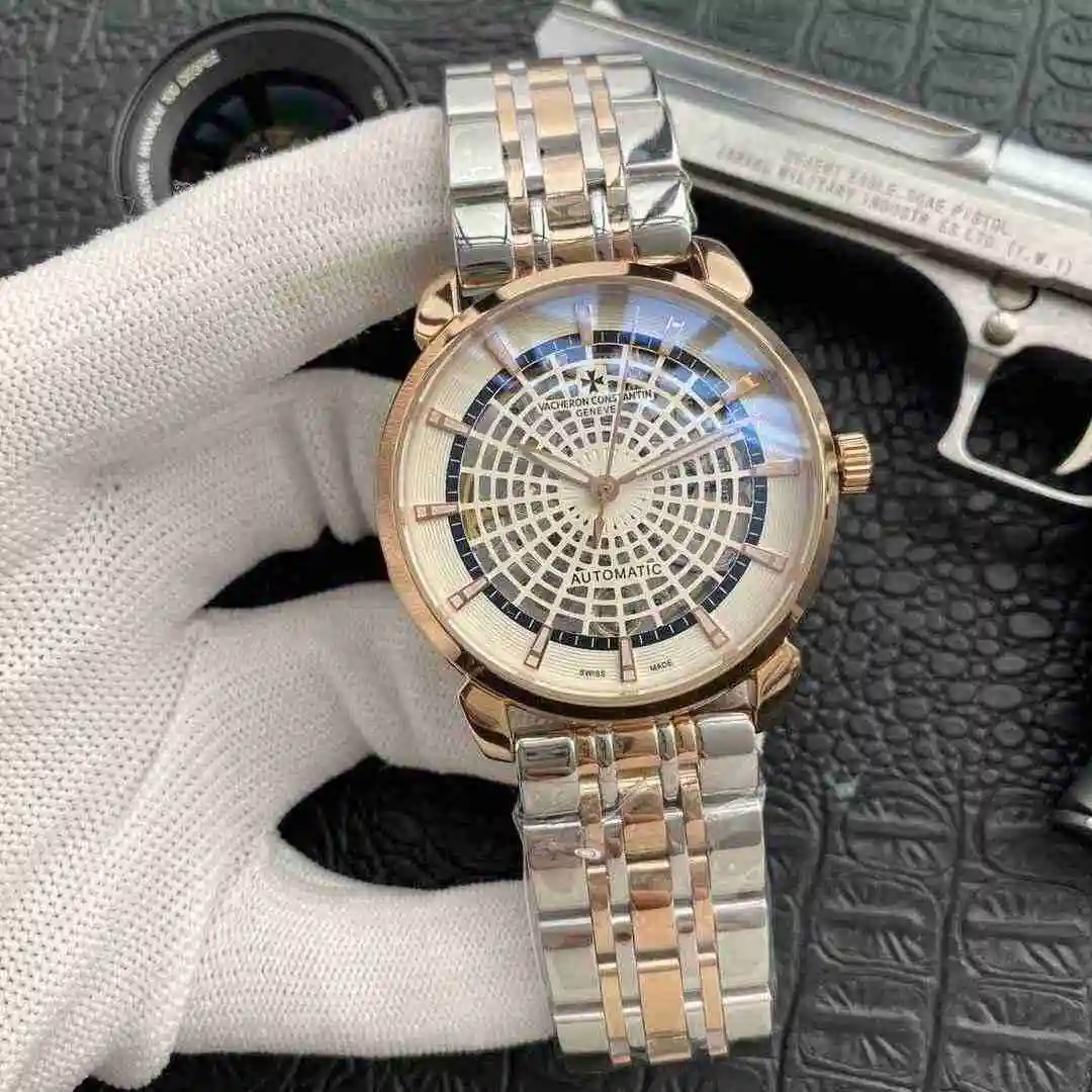 General Watches Vacheron Constantin Jiangshi Dandun White 400 Gold 420 Steel+20 Watch view 8
