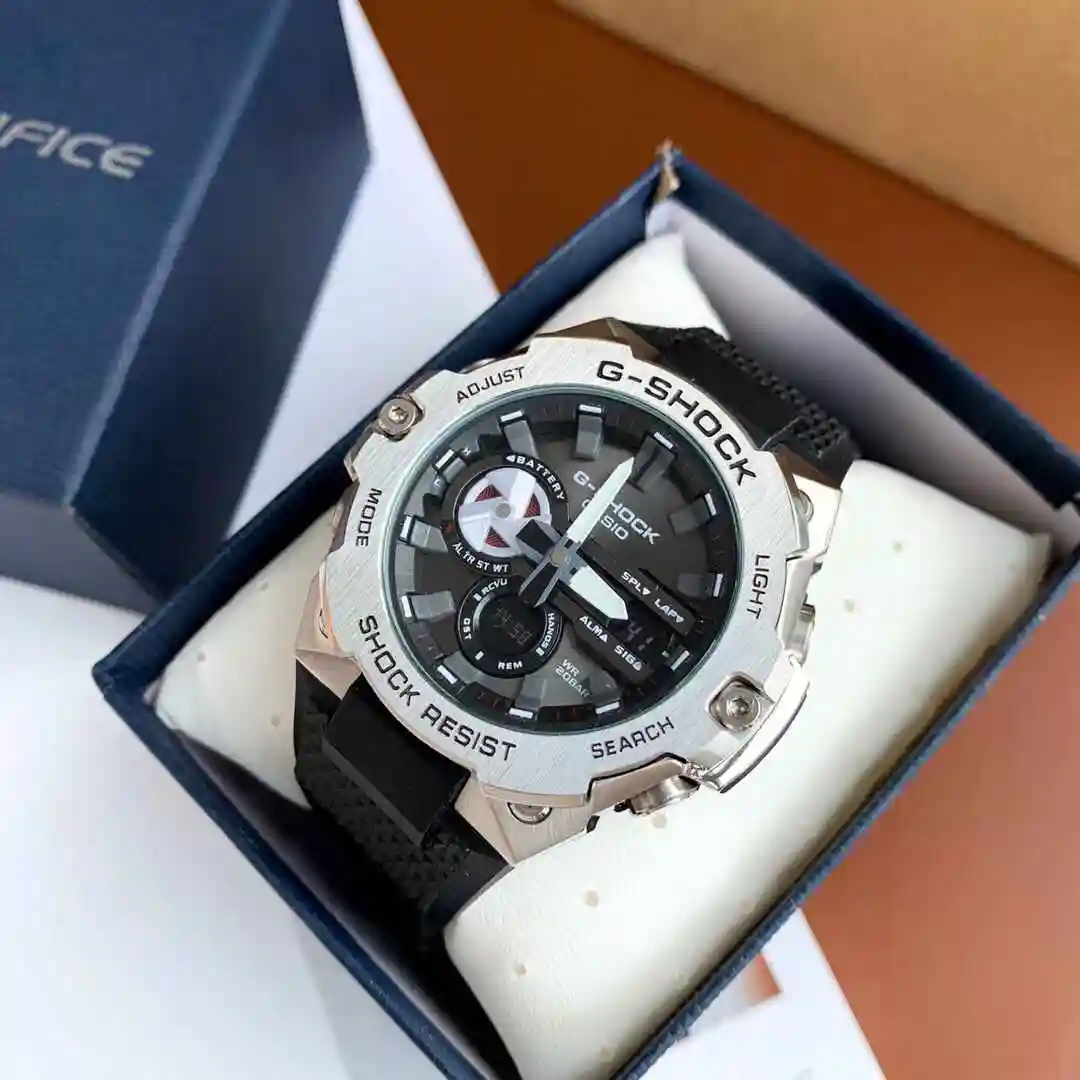General Watches Casio watch for men with original fully automatic mechanical movement, top grade 316 precision steel case with mineral super strong mirror diameter 46mm KK02250 view 9