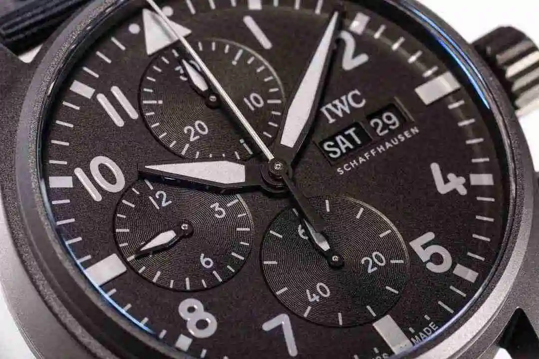 General Watches IWC Wanguo Watch Men's Watch Paired with Original Fully Automatic Mechanical Movement Top Grade 316 Precision Steel Case with Mineral Super Strong Mirror Diameter 41mm KK016500 view 6