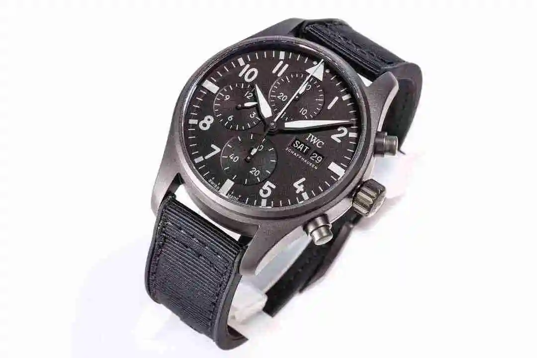 General Watches IWC Wanguo Watch Men's Watch Paired with Original Fully Automatic Mechanical Movement Top Grade 316 Precision Steel Case with Mineral Super Strong Mirror Diameter 41mm KK016500 view 9