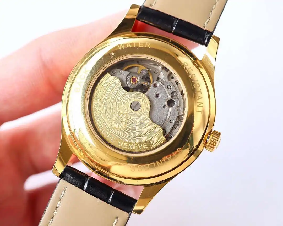 General Watches Patek Philippe Patek@Philippe watch men's watch with original fully automatic mechanical movement top 316 stainless steel case strap mineral super mirror diameter 40mm KK06850 2 view 3
