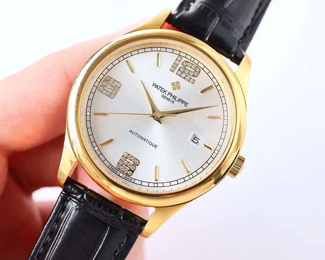 General Watches Patek Philippe Patek@Philippe watch men's watch with original fully automatic mechanical movement top 316 stainless steel case strap mineral super mirror diameter 40mm KK06850 2 view 8