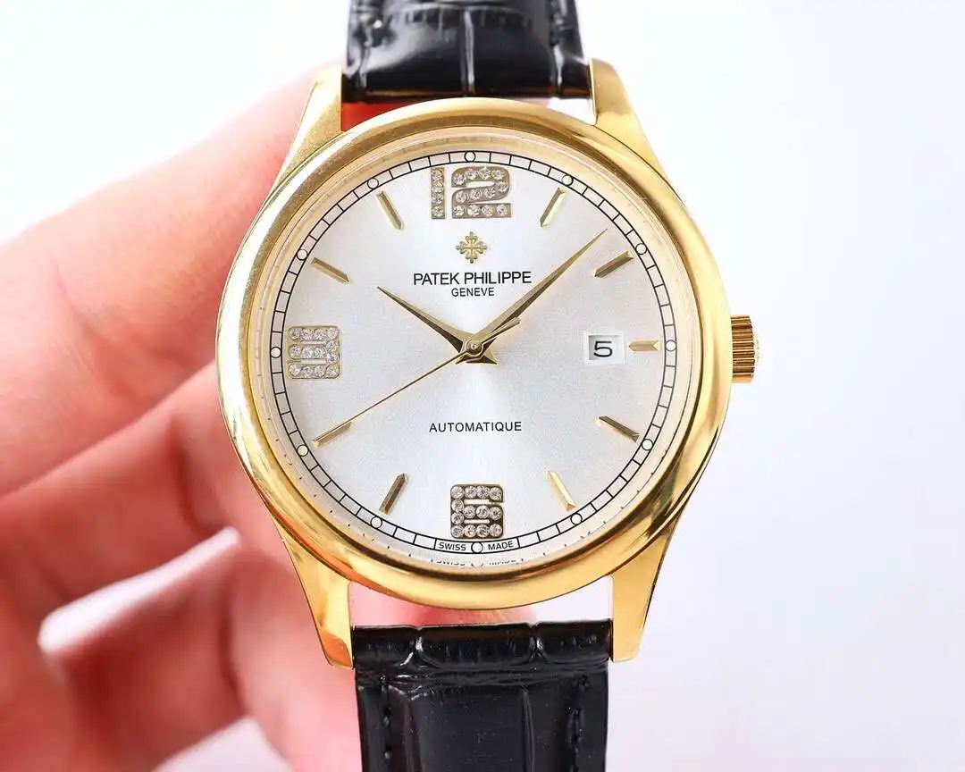 General Watches Patek Philippe Patek@Philippe watch men's watch with original fully automatic mechanical movement top 316 stainless steel case strap mineral super mirror diameter 40mm KK06850 2 view 9